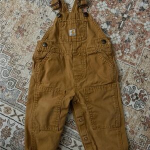 Carhartt Tan Kids Overalls